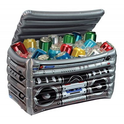 Inflatable Ice Bucket Pool Float Drink Fruit BoomBox Cooler