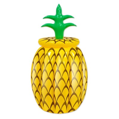 Factory outlet Inflatable pineapple shaped ice bucket inflatable ice container beer bottle holder Inflatable cooler